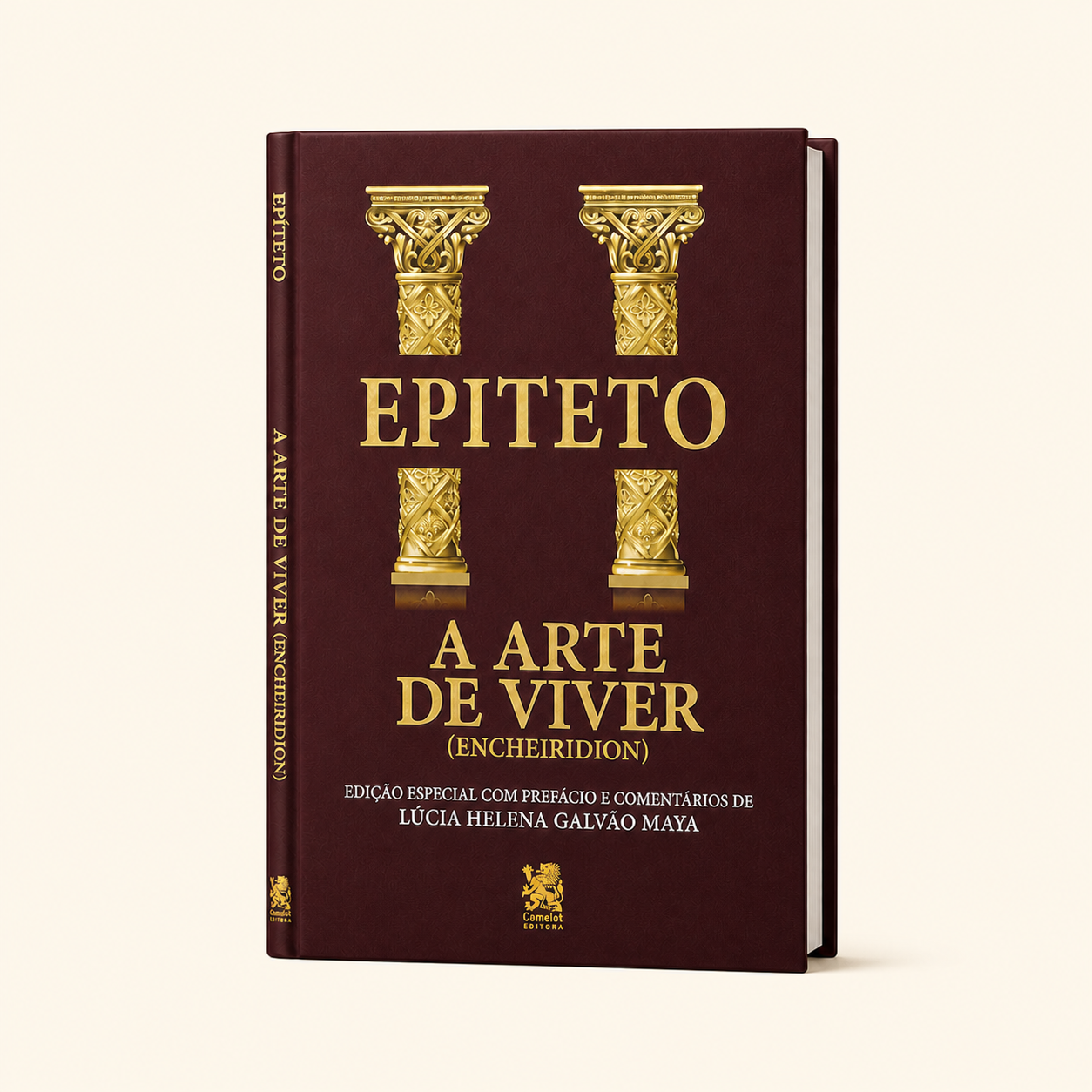 Capa de A Arte de Viver, de Epiteto
