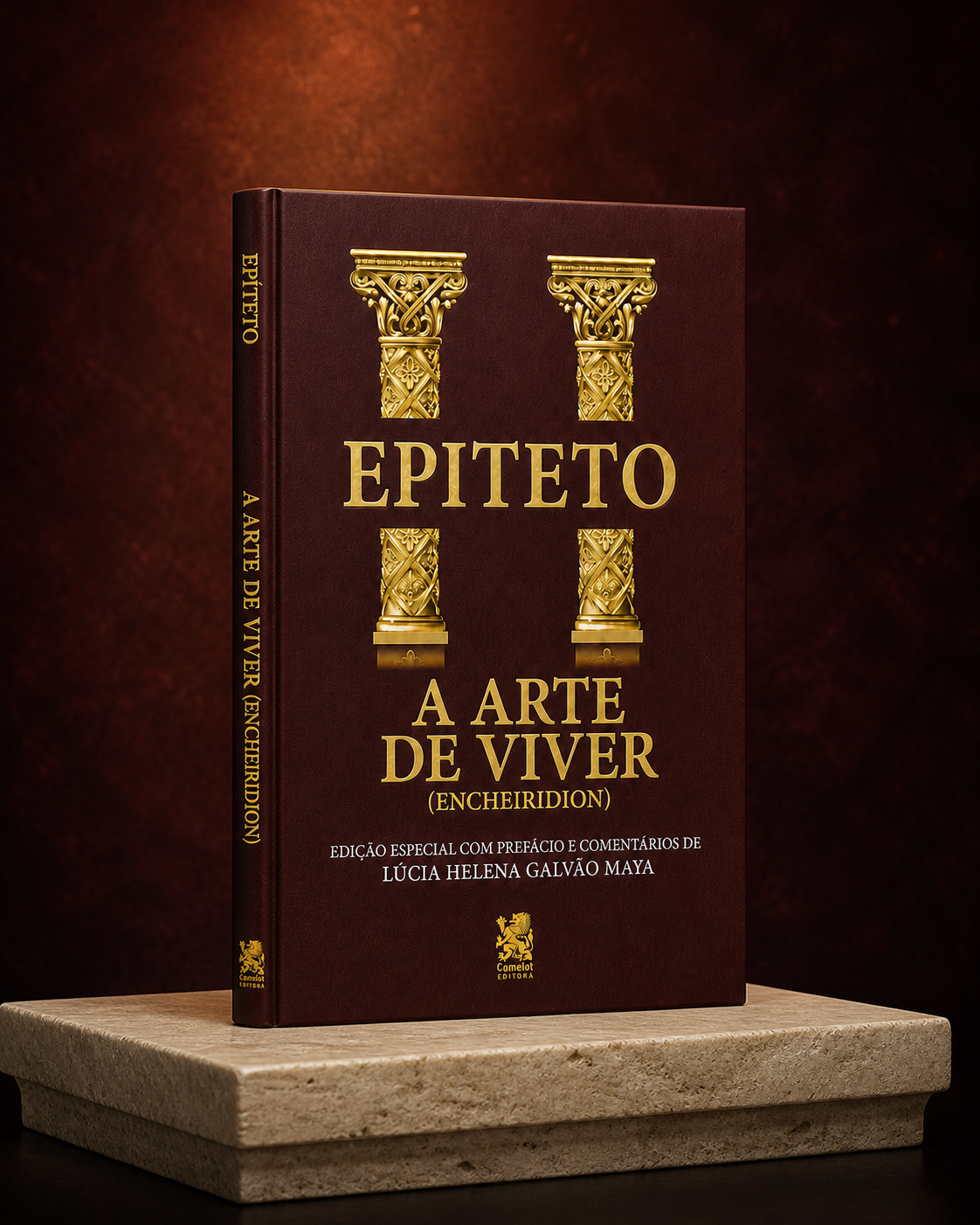 Capa do livro A Arte de Viver, de Epiteto