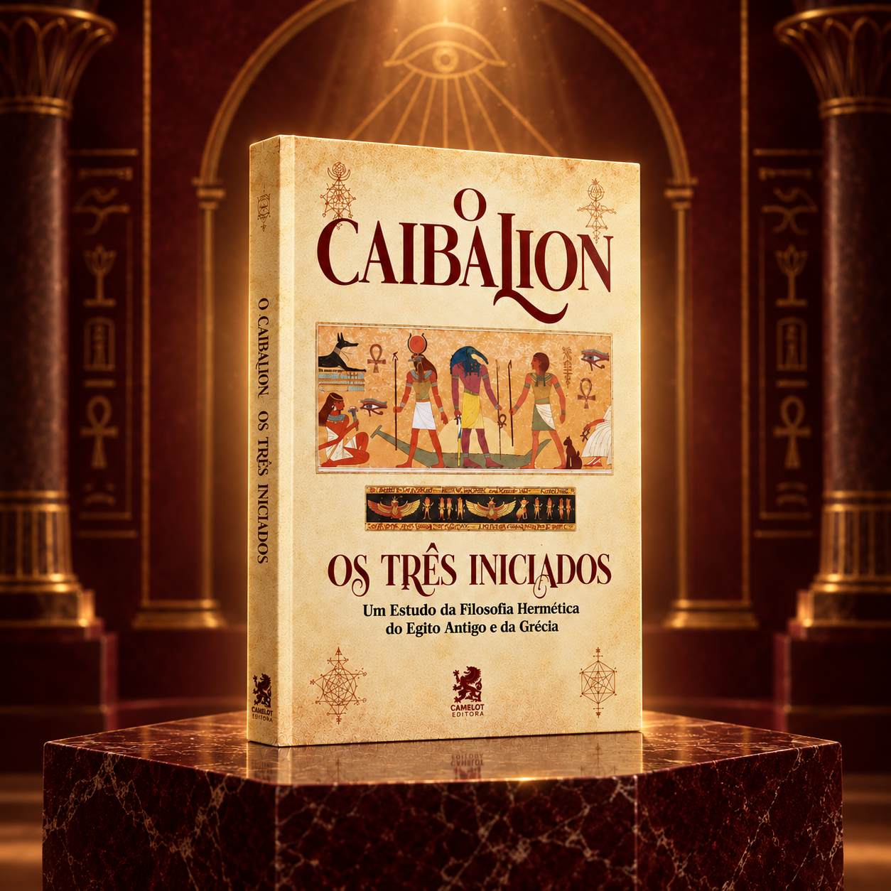 Capa do livro O Caibalion: Os Três Iniciados